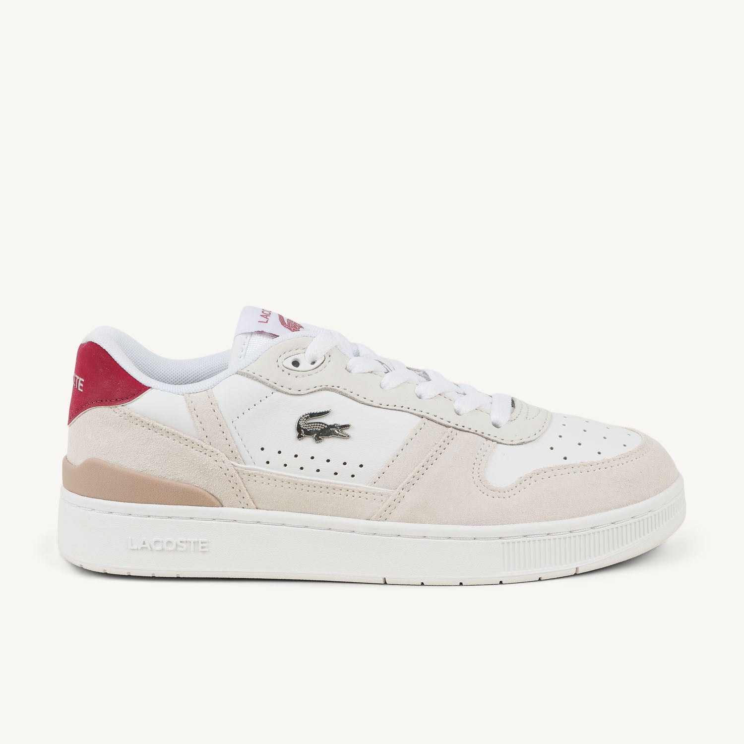 Sneakers Femme LACOSTE T-CLIP SET Blanc