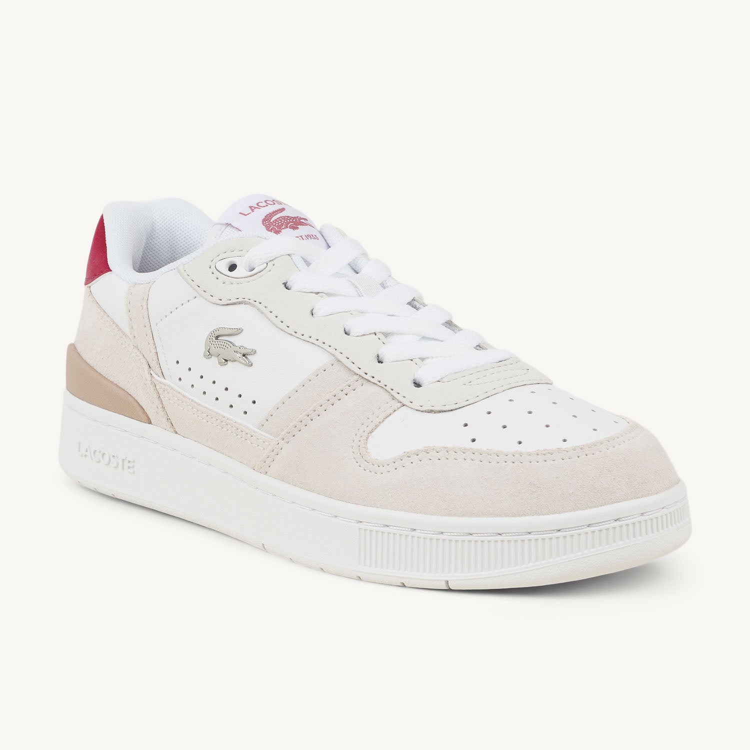 Sneakers Femme LACOSTE T-CLIP SET Blanc