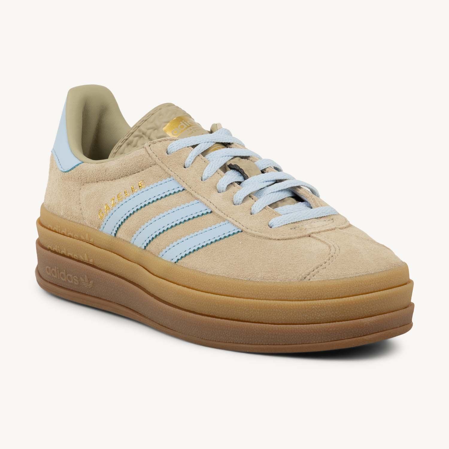 Sneakers Femme ADIDAS GAZELLE BOLD Beige
