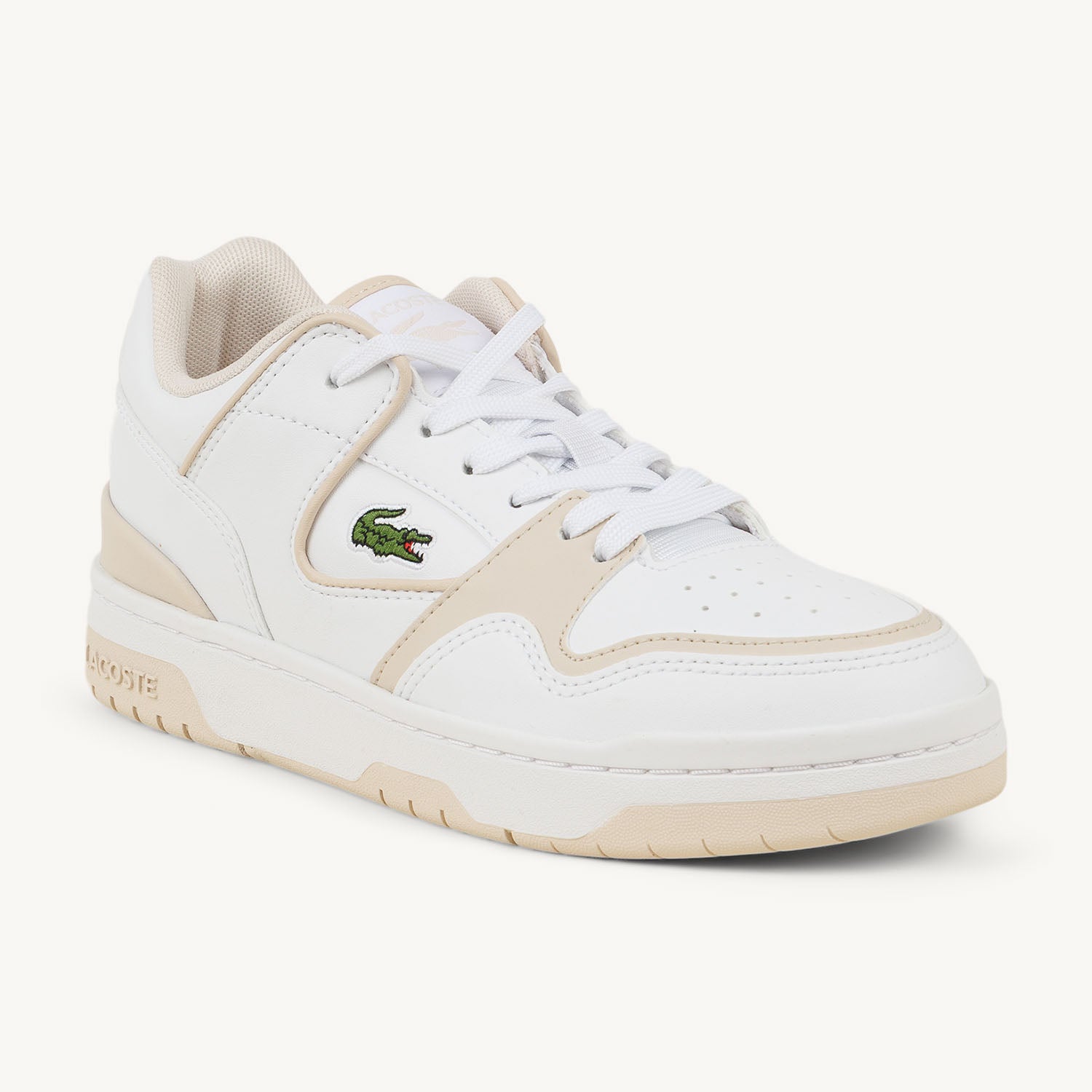 Sneakers Enfant LACOSTE COURTCAGE Blanc