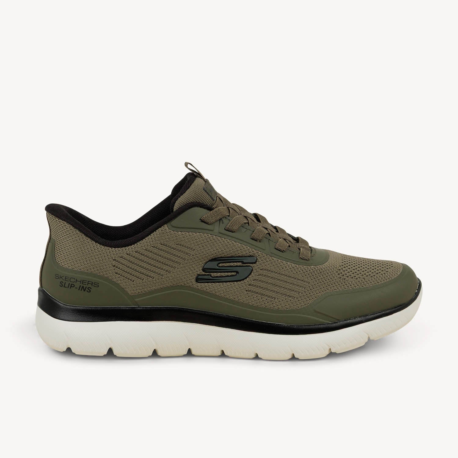 Baskets Homme SKECHERS SUMMITS LEYTER SLIP INS Vert