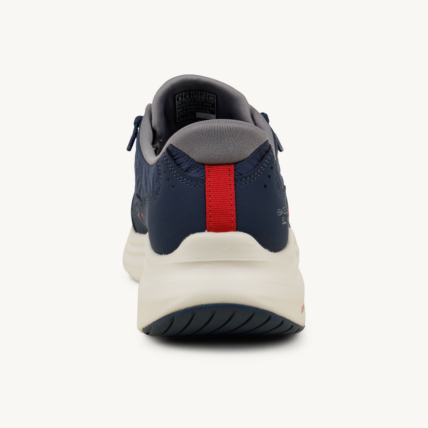 Baskets Homme SKECHERS CONTOUR FOAM COZY FIT SLIP INS Bleu