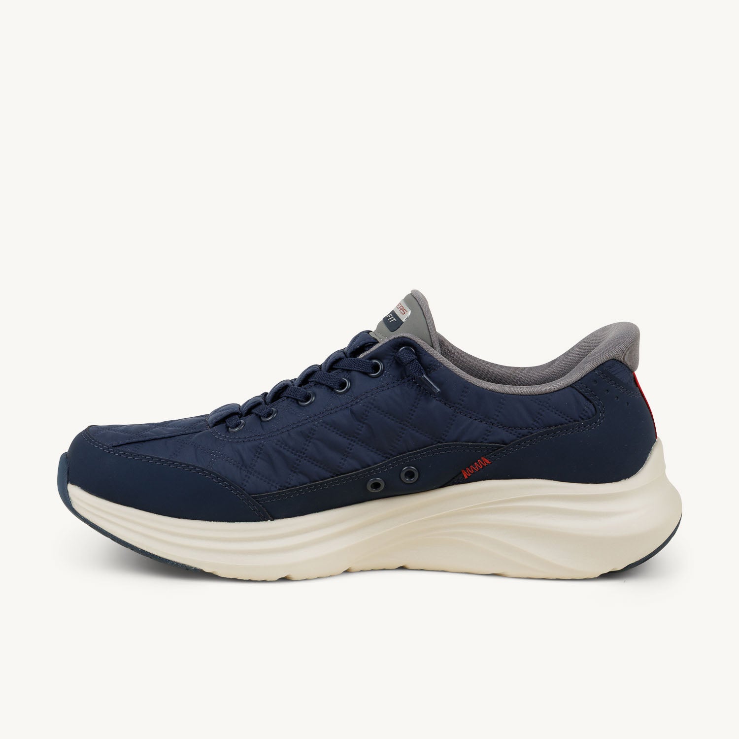 Baskets Homme SKECHERS CONTOUR FOAM COZY FIT SLIP INS Bleu