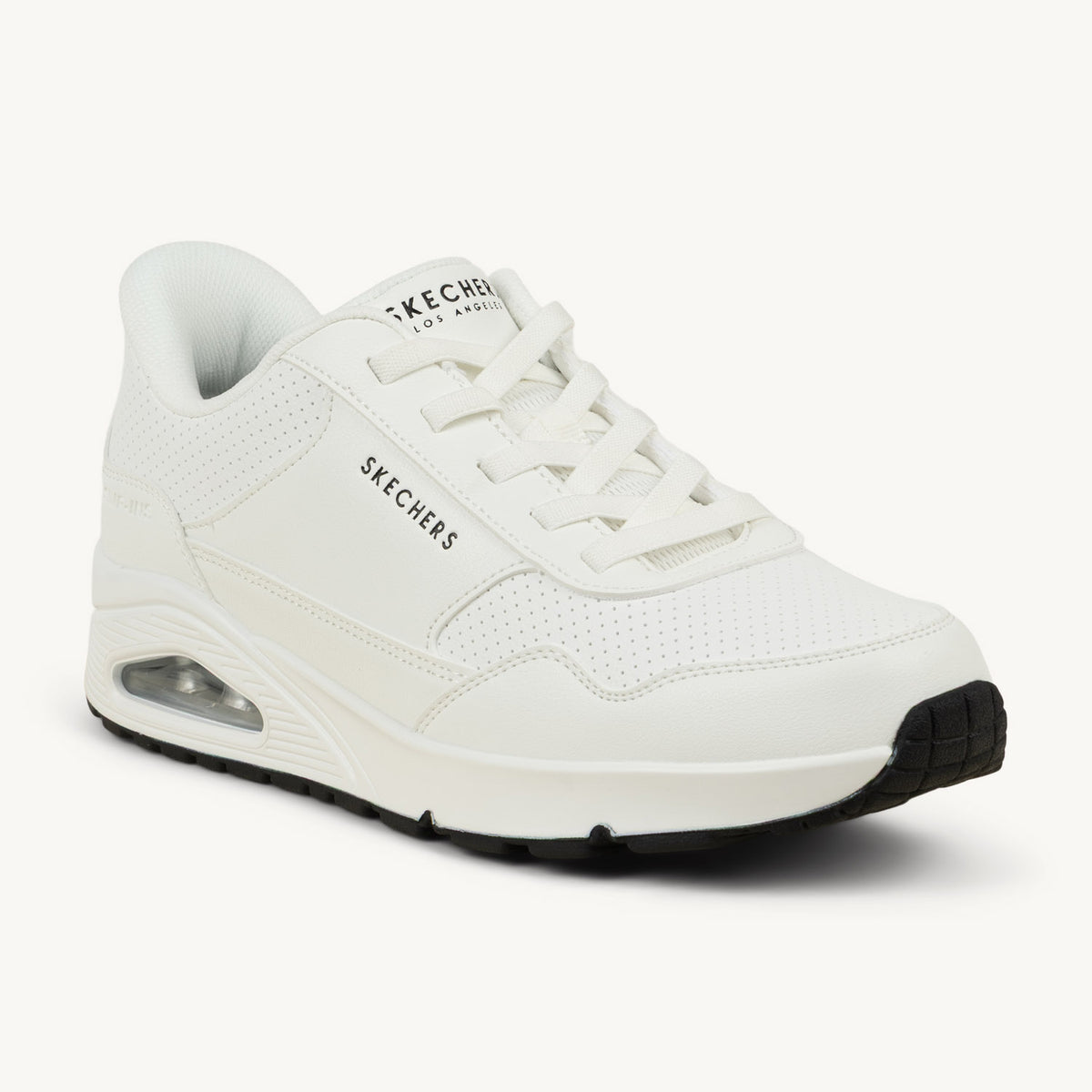 Sneakers Homme SKECHERS UNO BANKSIA LUXE SLIP INS Blanc