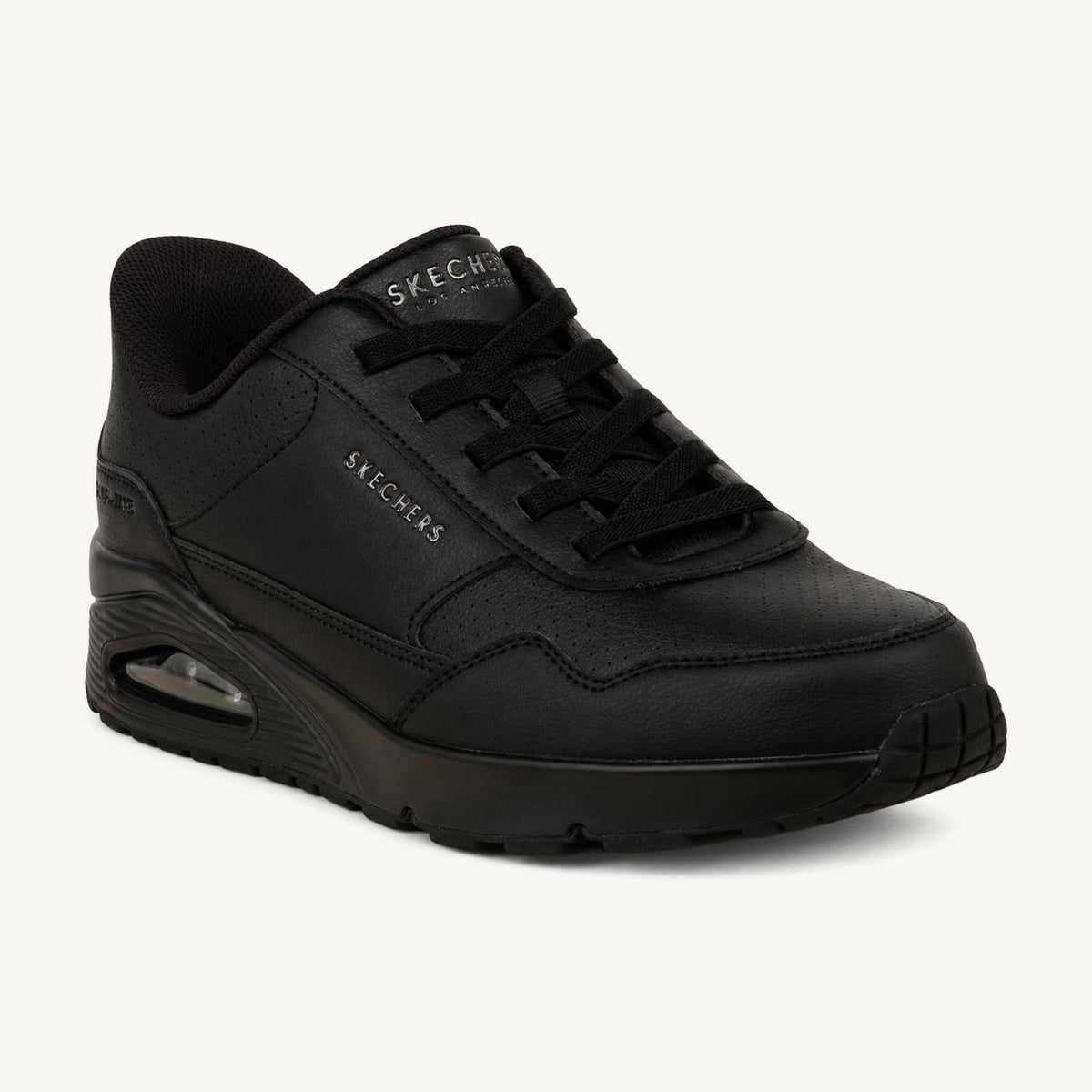 Sneakers Homme SKECHERS UNO BANKSIA LUXE SLIP INS Noir