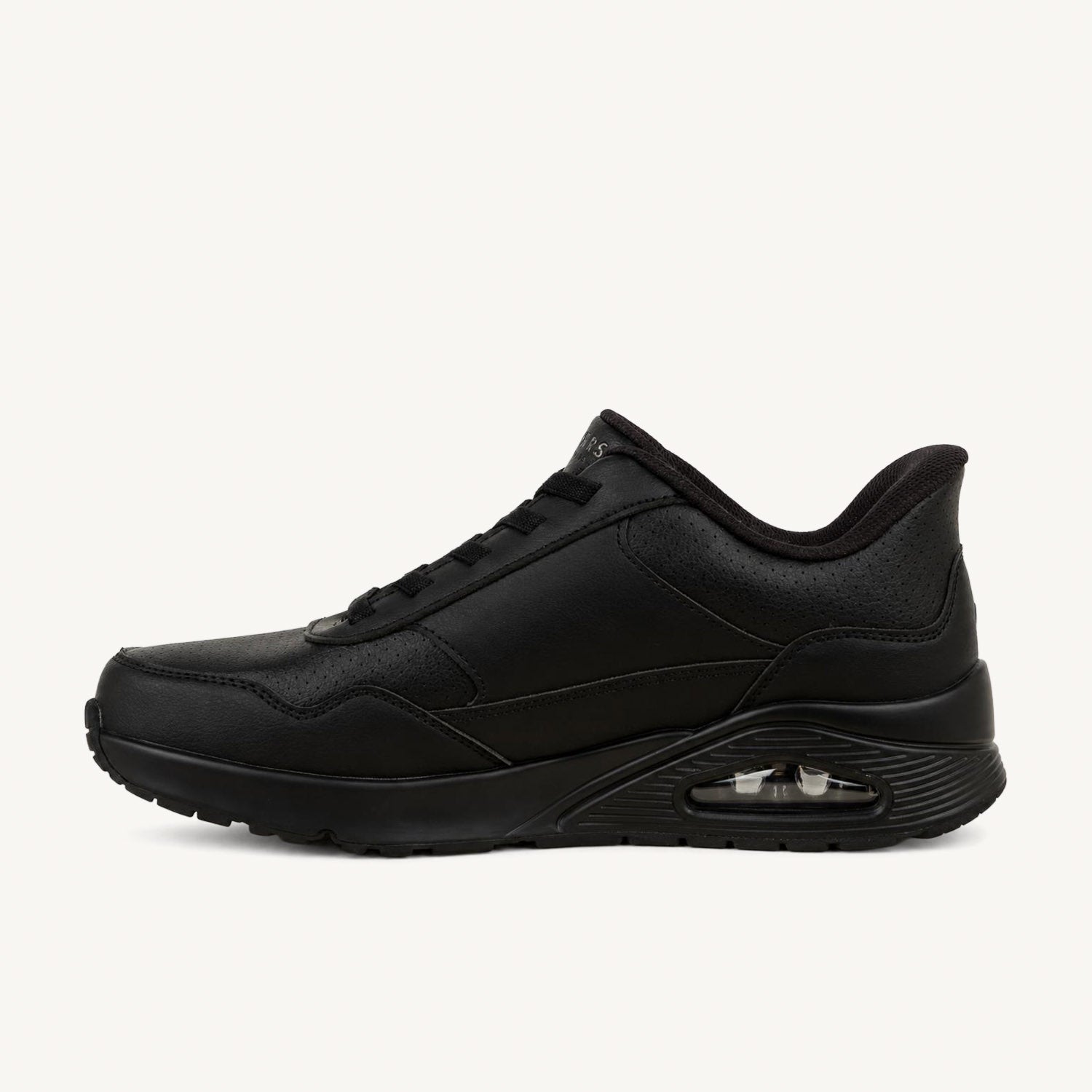 Baskets Homme SKECHERS UNO BANKSIA LUXE SLIP INS Noir