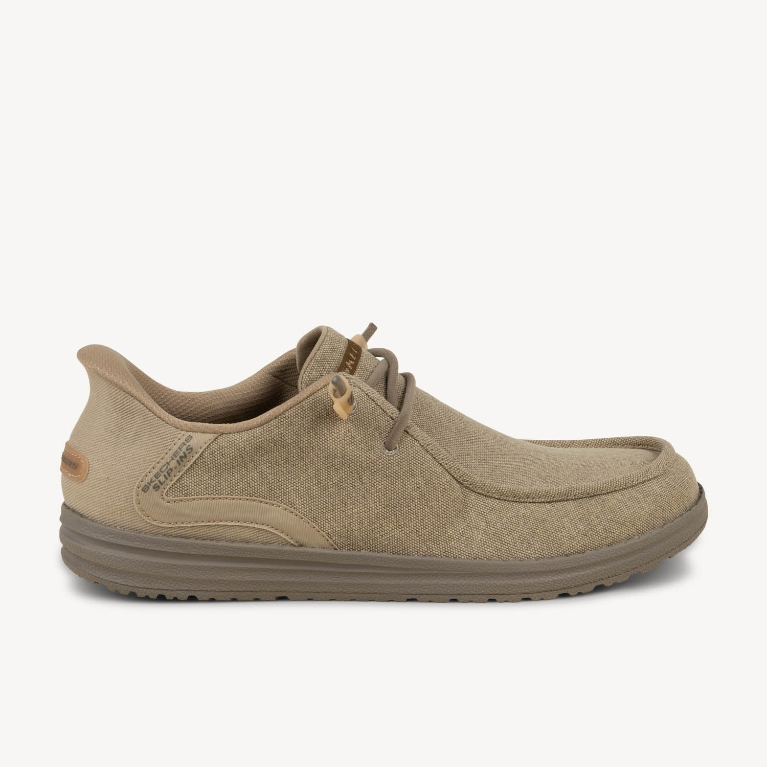 Chaussures bateau Homme SKECHERS MELSON CORONADO SLIP INS Beige