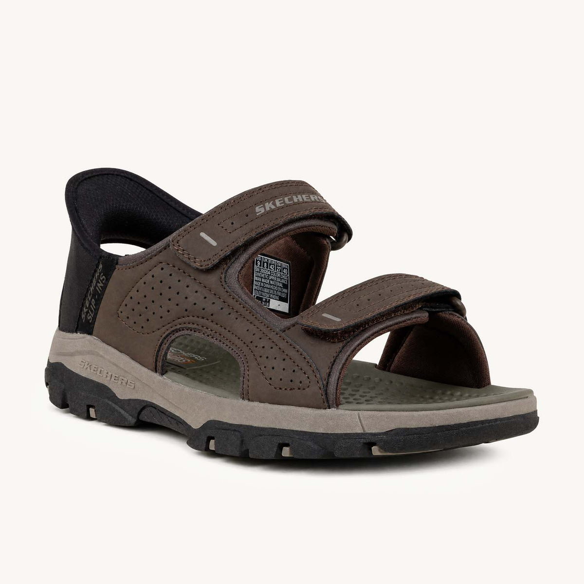 Sandales Homme SKECHERS TRESMEN REECE Marron