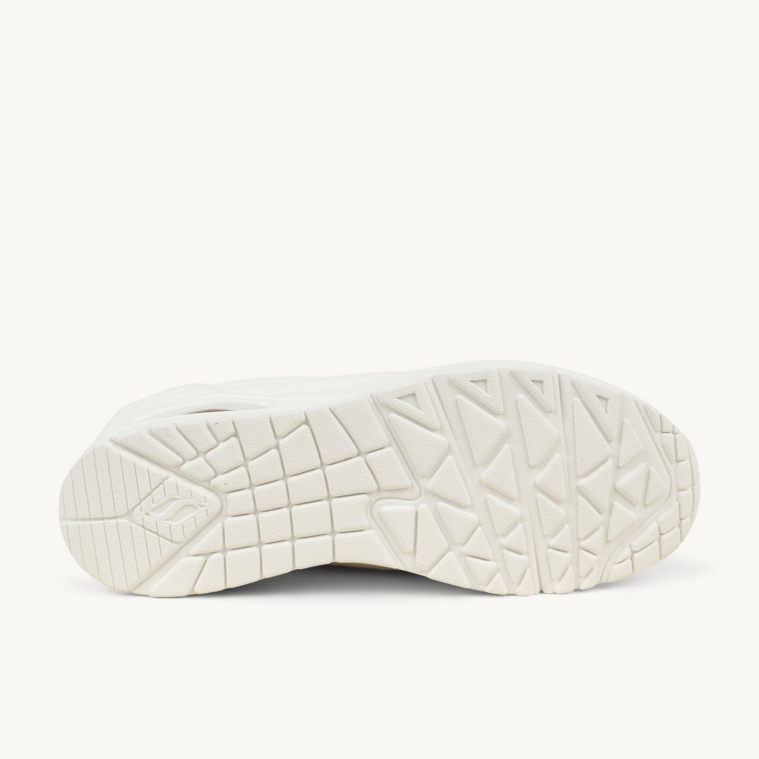 Baskets Femme SKECHERS UNO BANKSIA LUXE SLIP INS Blanc