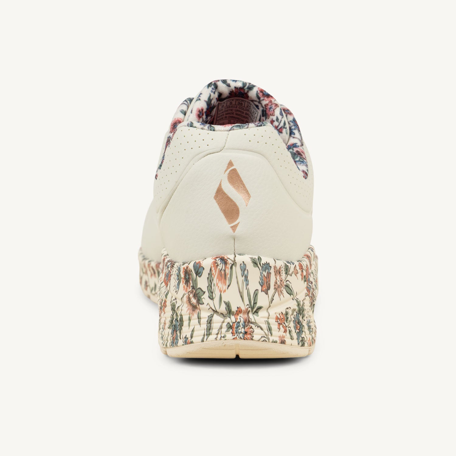 Baskets Femme SKECHERS UNO SAFARI TIME Blanc
