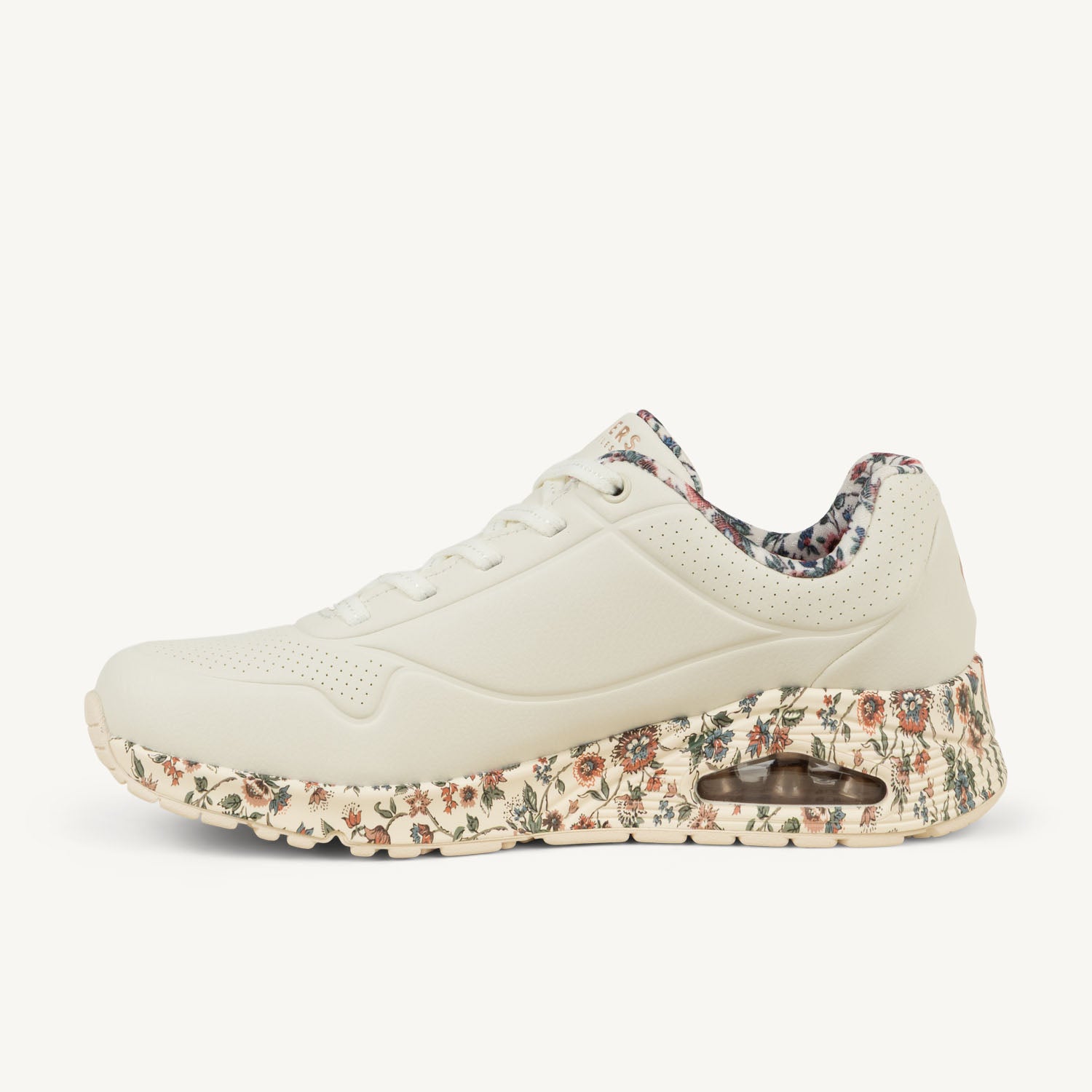 Baskets Femme SKECHERS UNO SAFARI TIME Blanc