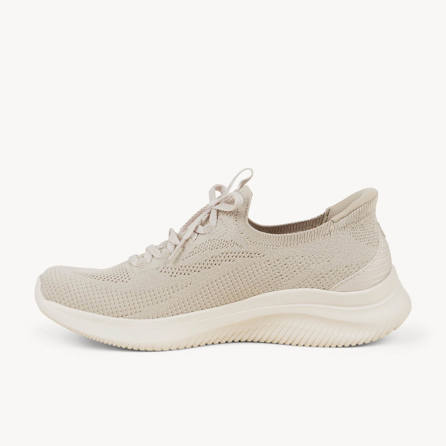 Baskets Femme SKECHERS ULTRA FLEX 4.0 SLIP INS Beige