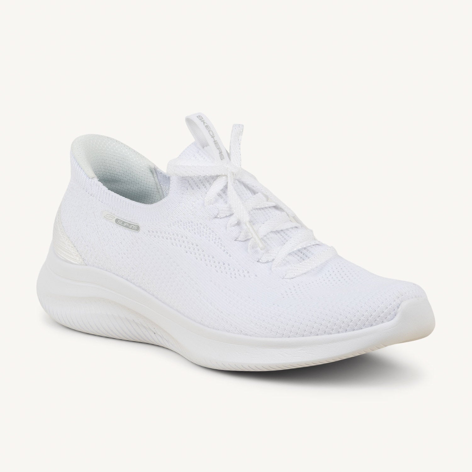 Baskets Femme SKECHERS ULTRA FLEX 4.0 SLIP INS Blanc