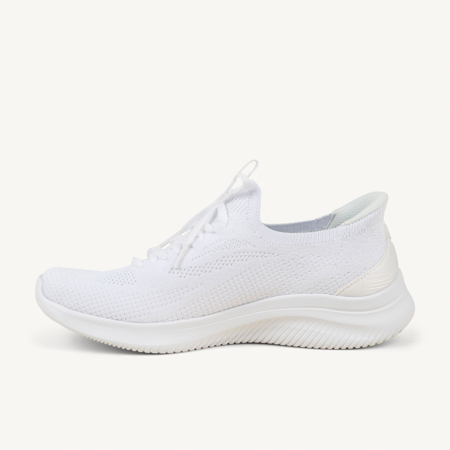 Baskets Femme SKECHERS ULTRA FLEX 4.0 SLIP INS Blanc