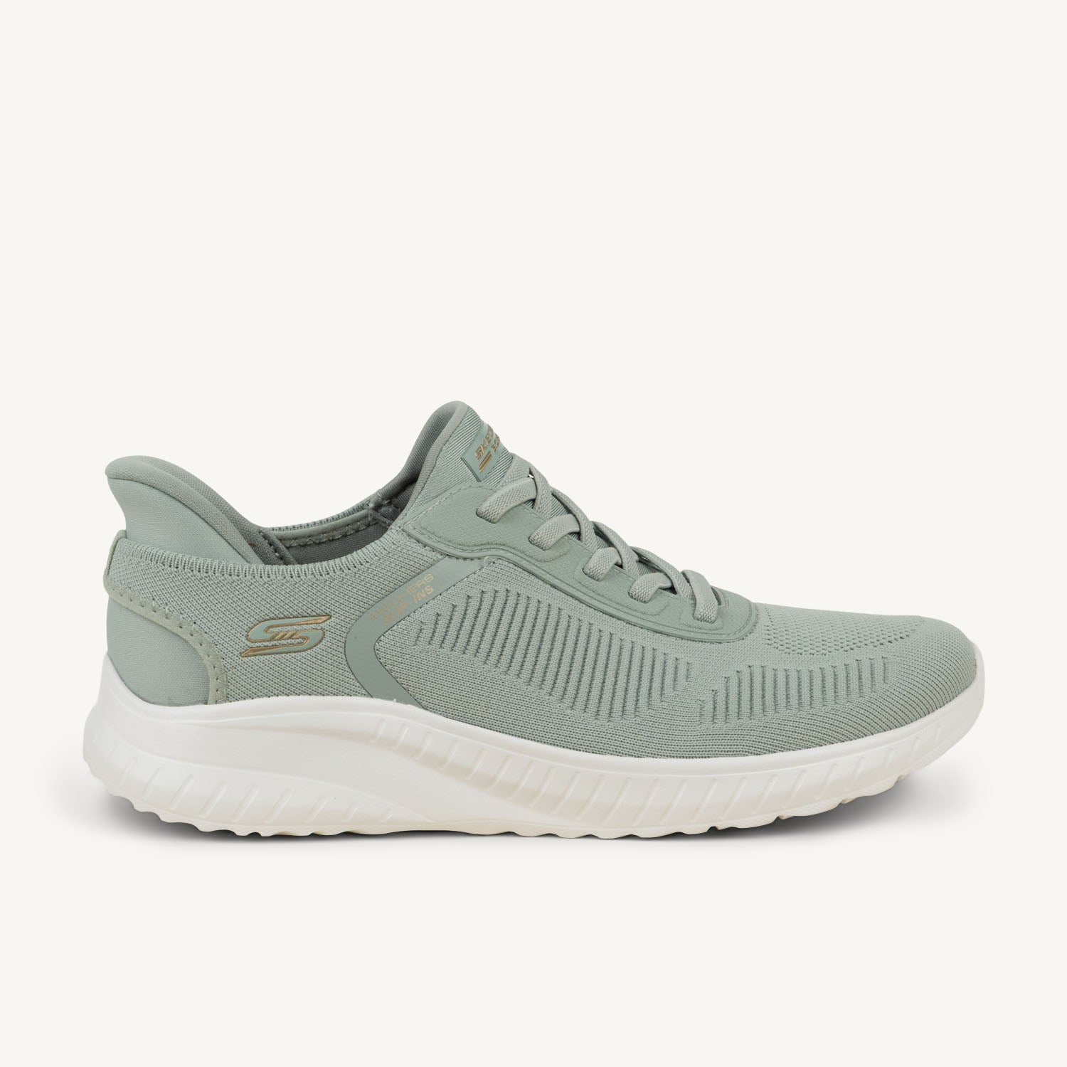 Baskets Femme SKECHERS BOBS SLIP INS Vert