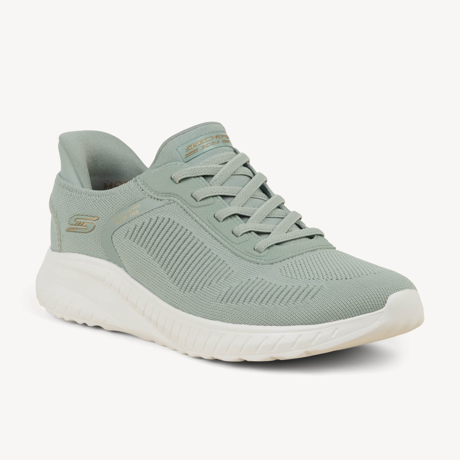 Baskets Femme SKECHERS BOBS SLIP INS Vert