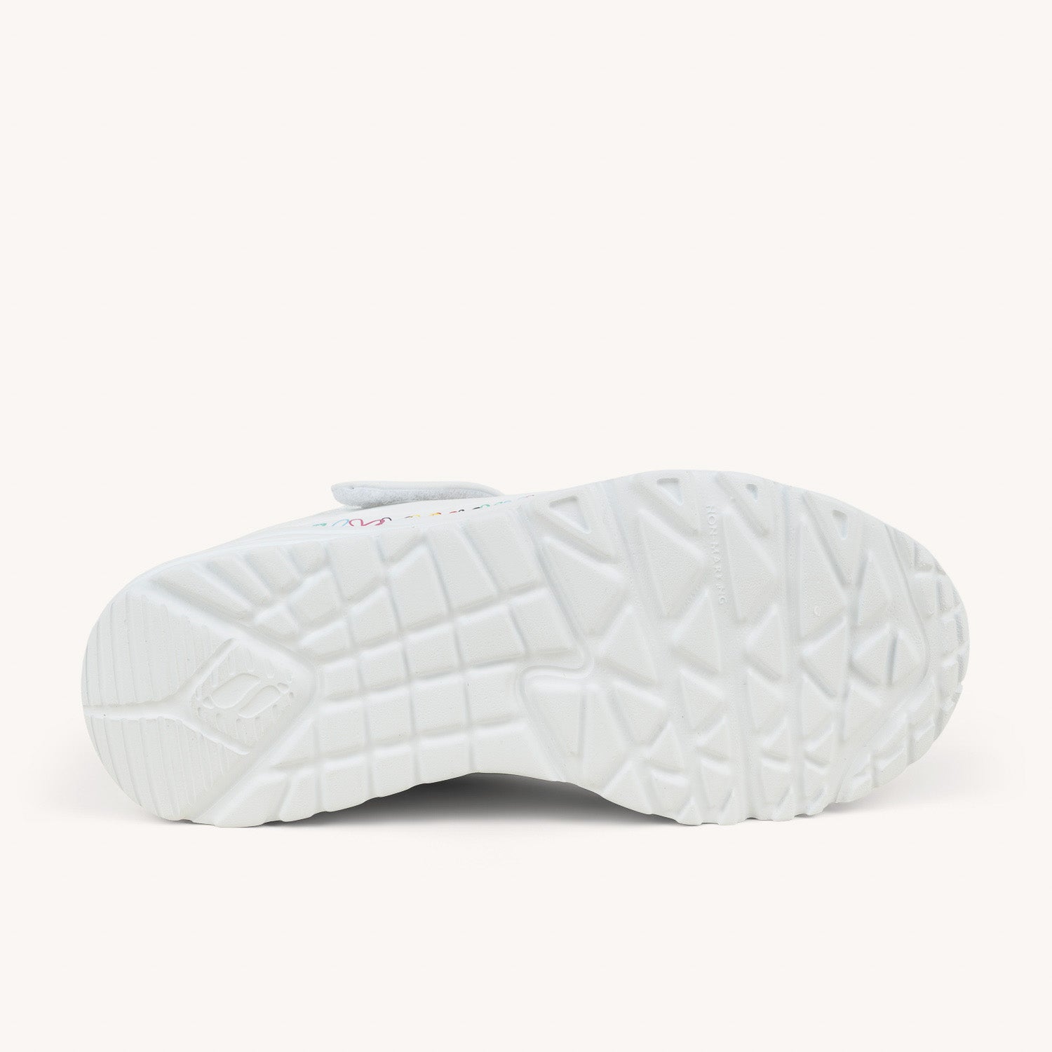 Baskets Enfant SKECHERS UNO LITE HEART CRAZE Blanc