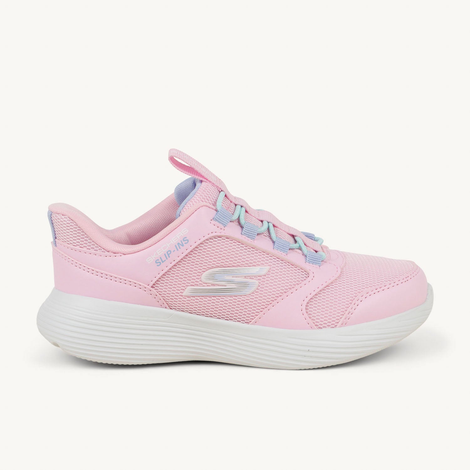 Baskets Enfant SKECHERS GO RUN 400 V2 SLIP INS Rose