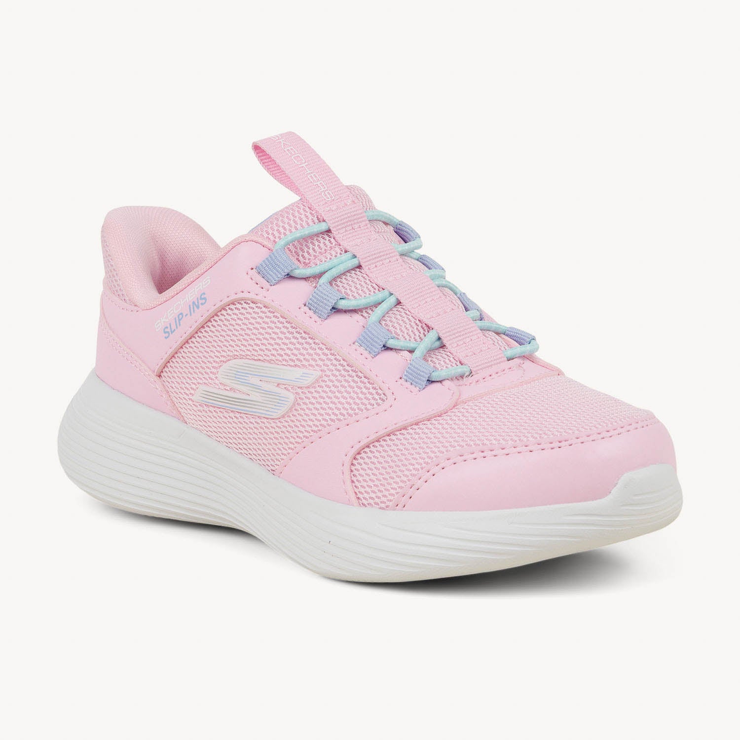 Baskets Enfant SKECHERS GO RUN 400 V2 SLIP INS Rose