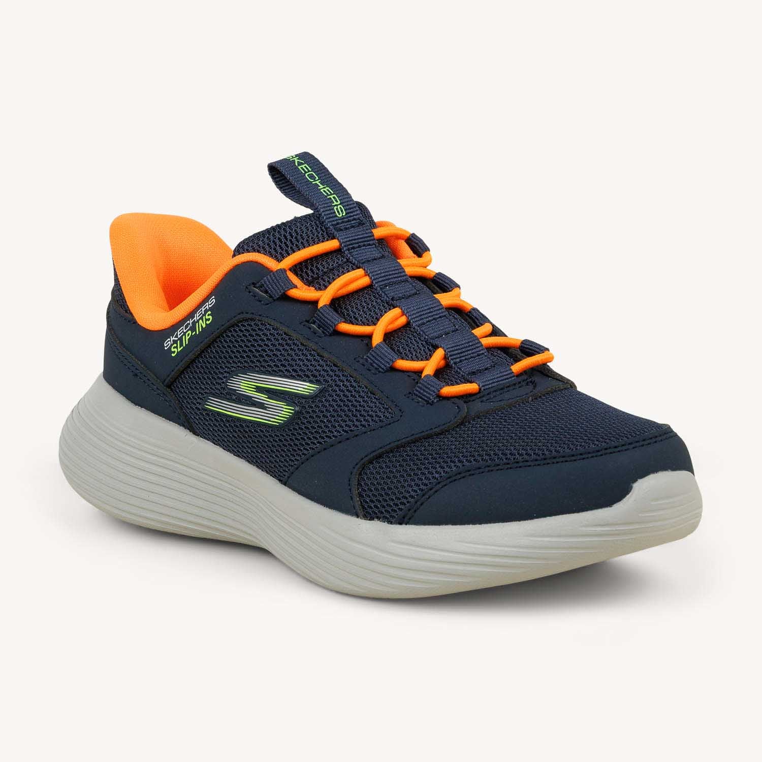 Baskets Enfant SKECHERS GO RUN SLIP INS Bleu