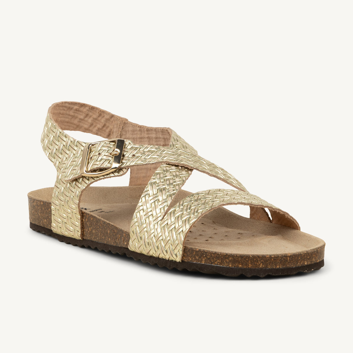 Sandales Femme GEOX BRIONIA Or/Bronze