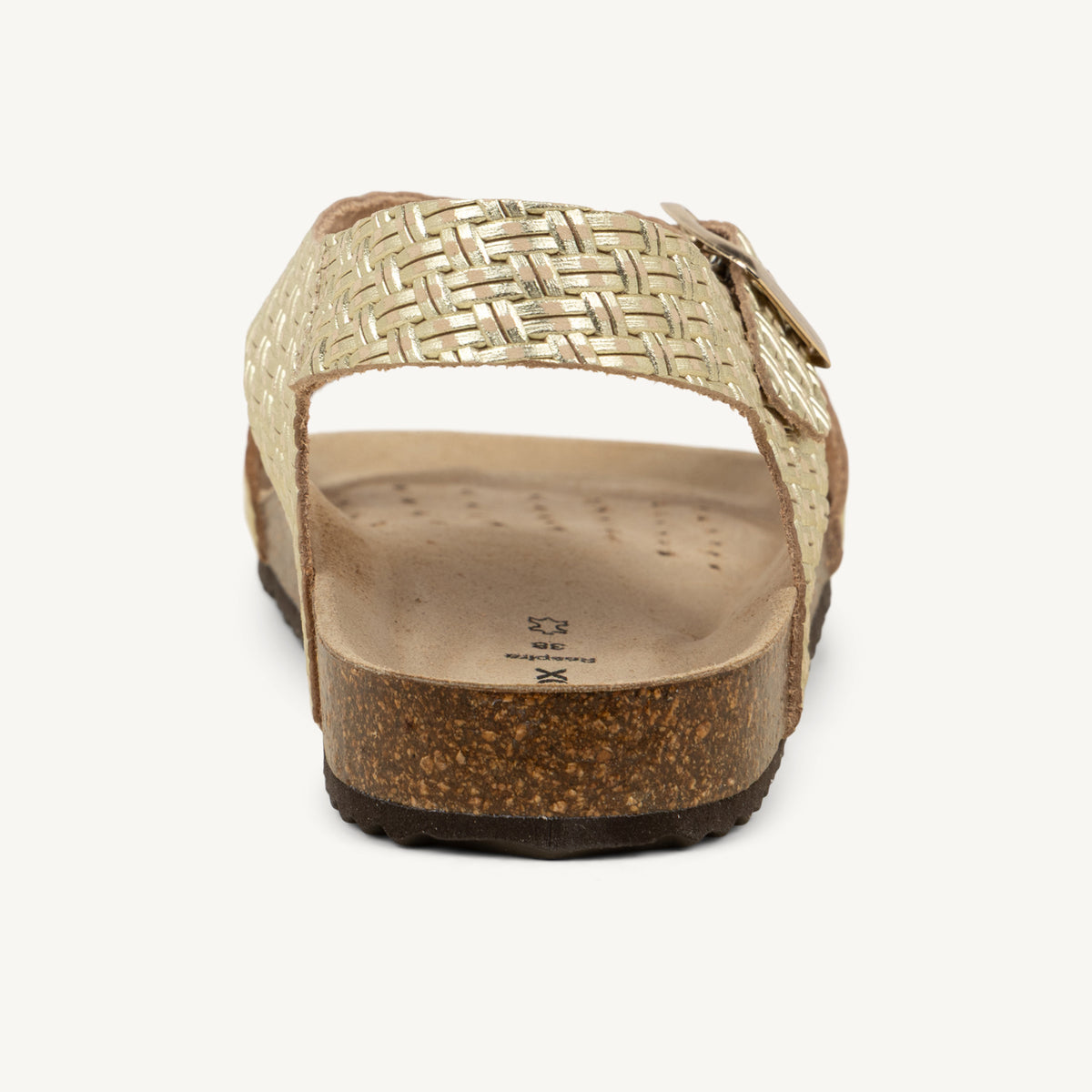 Sandales Femme GEOX BRIONIA Or/Bronze