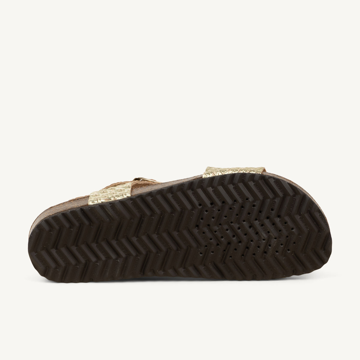 Sandales Femme GEOX BRIONIA Or/Bronze