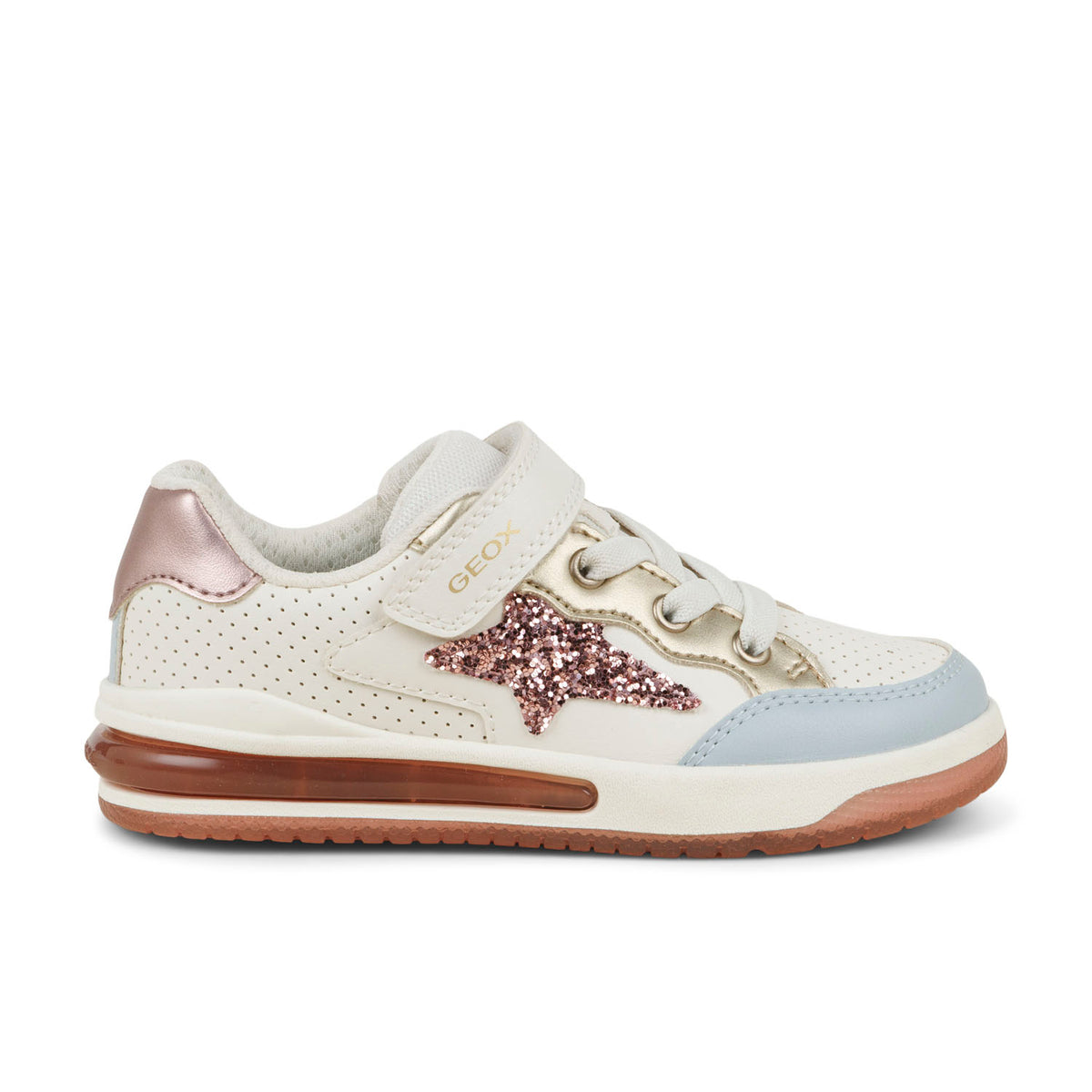 Baskets Enfant GEOX J SKETLITE Blanc