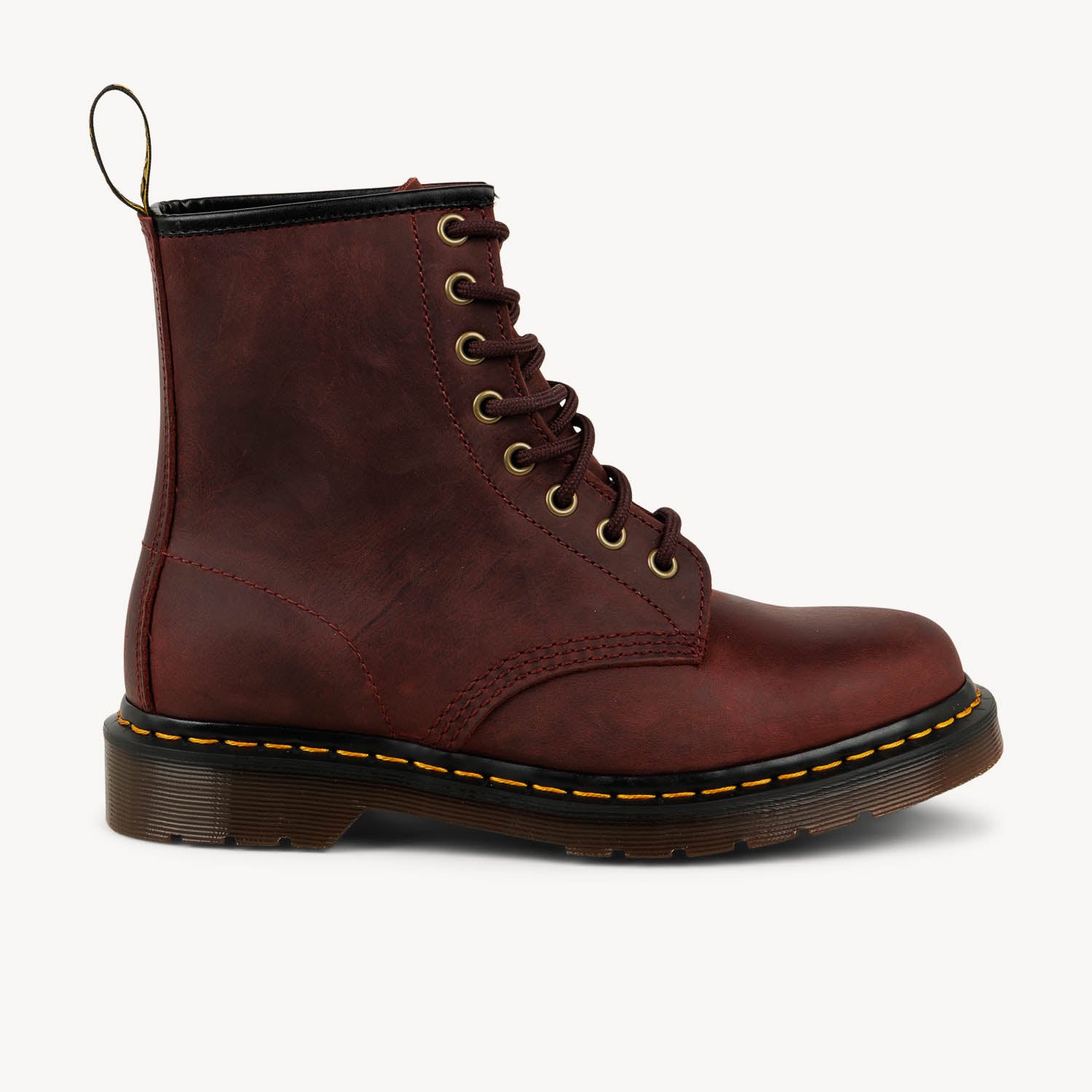 Boots et bottines Femme DOC MARTENS 1460 CRAZY HORSE- 11822 Marron
