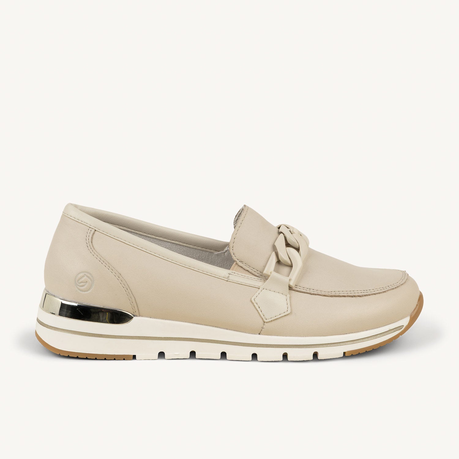 Mocassins Femme REMONTE R6711 - REMOCLY Beige