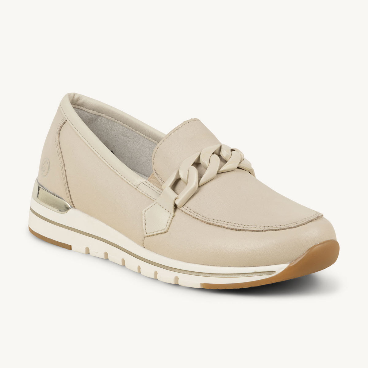 Mocassins Femme REMONTE R6711 - REMOCLY Beige