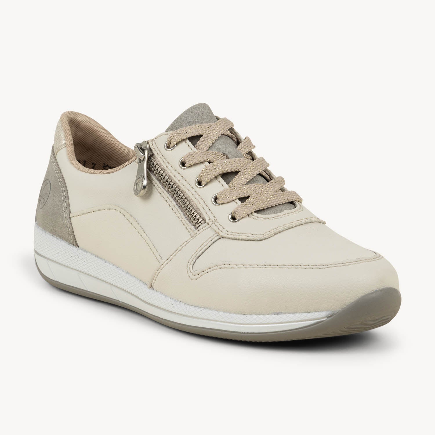 Baskets Femme RIEKER N1100 - RIOLTA Beige