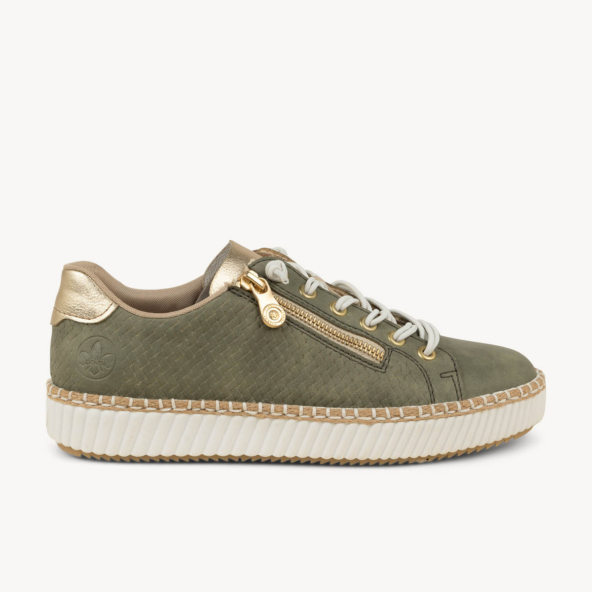 Baskets Femme RIEKER RIULO M2940 Vert