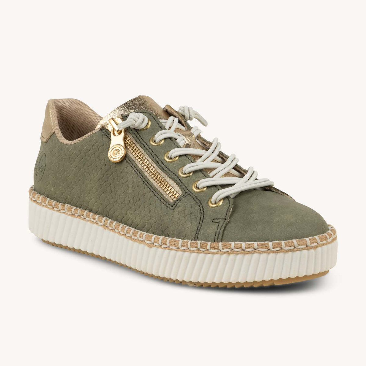 Baskets Femme RIEKER RIULO M2940 Vert