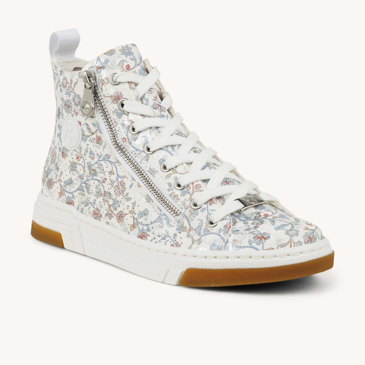 Baskets Femme RIEKER N3945-92 Blanc