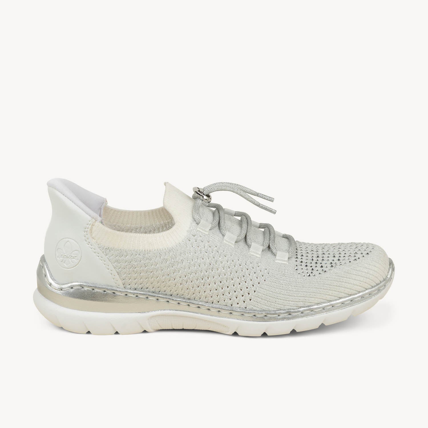 Baskets Femme RIEKER L3261 - RIENO Blanc