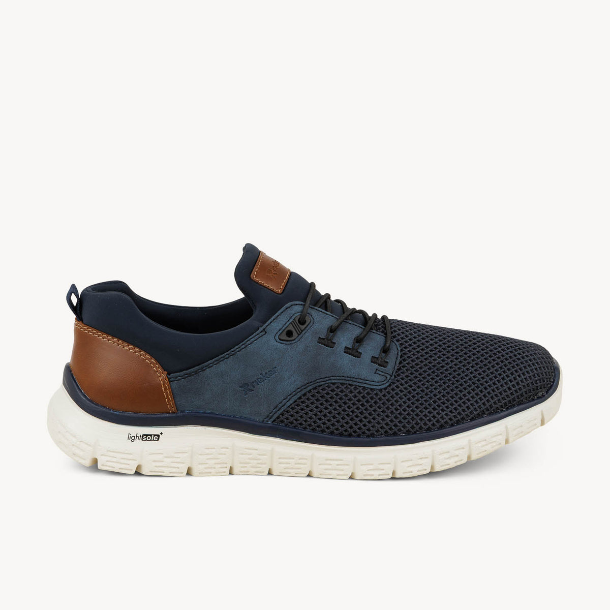 Baskets Homme RIEKER B6652 - RIESSE Bleu