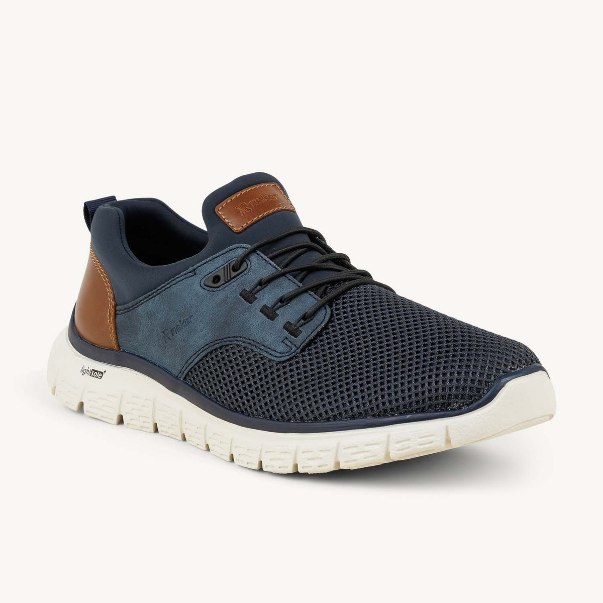 Baskets Homme RIEKER B6652 - RIESSE Bleu