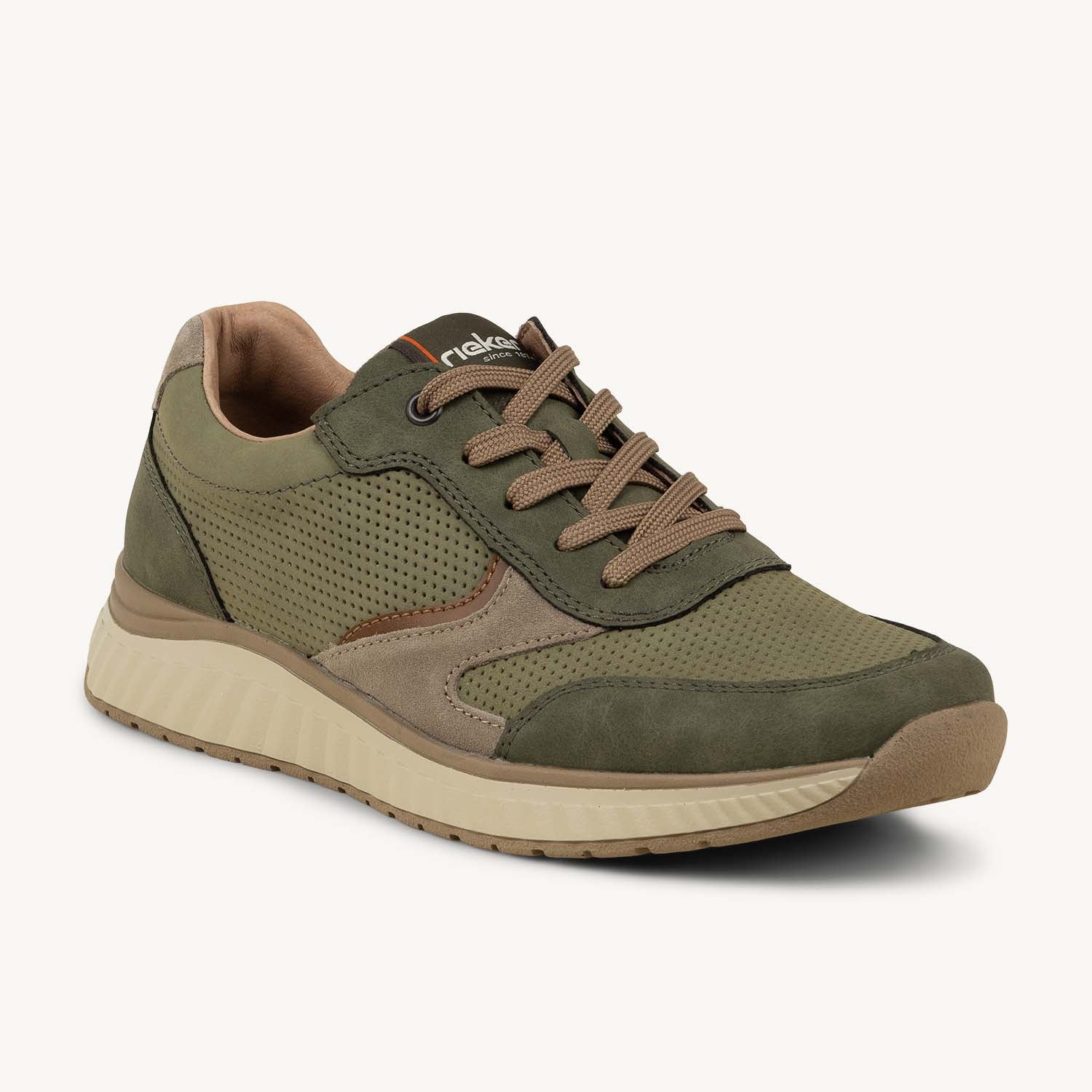 Baskets Homme RIEKER B0606 - RIOP Vert