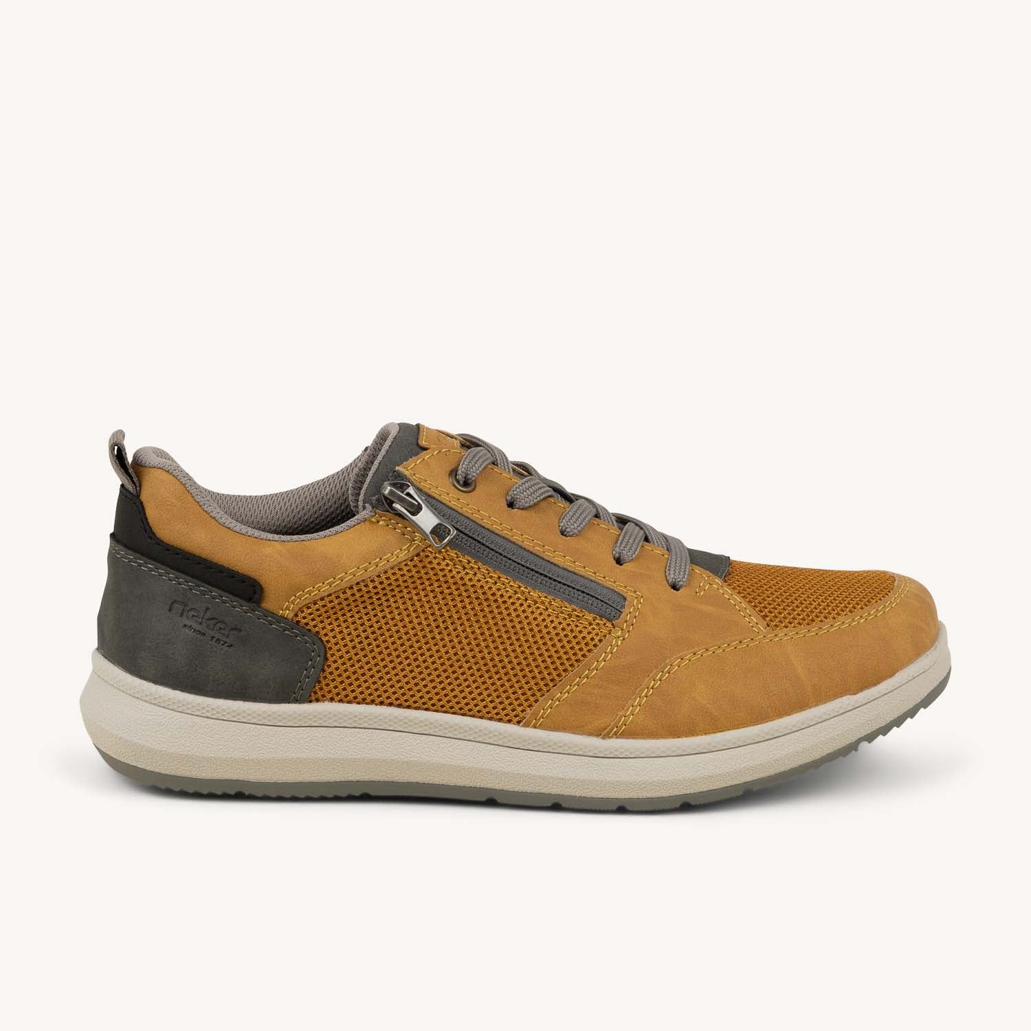 Baskets Homme RIEKER 16901 - RIEZALO Jaune
