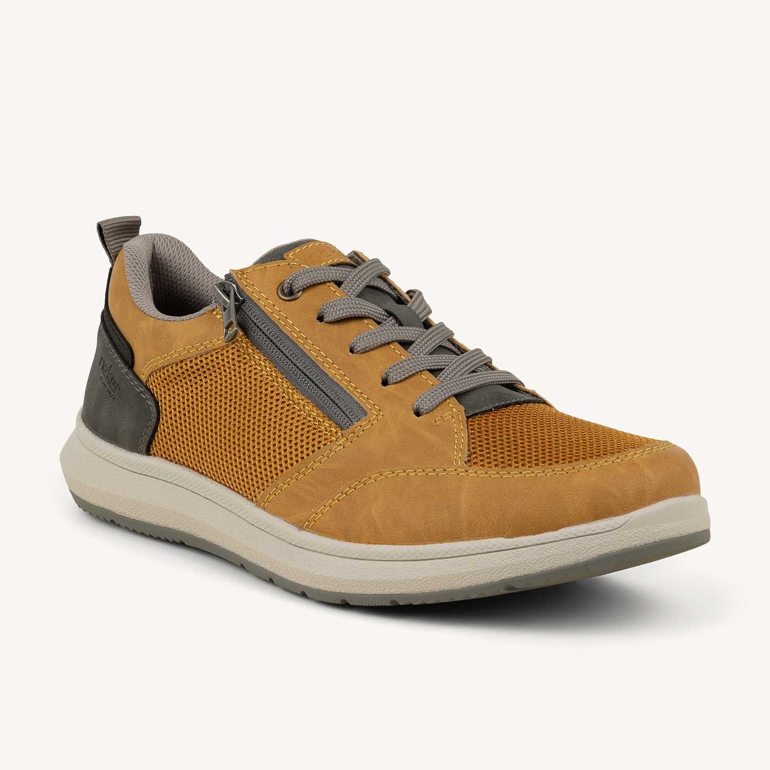Baskets Homme RIEKER 16901 - RIEZALO Jaune