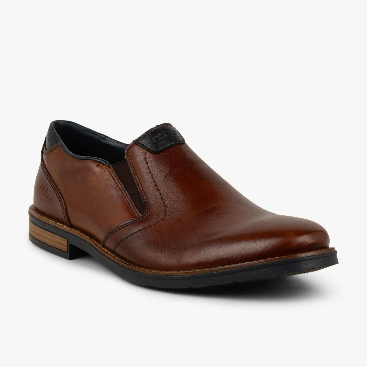 Mocassins Homme RIEKER 13557 - RIEDE Marron