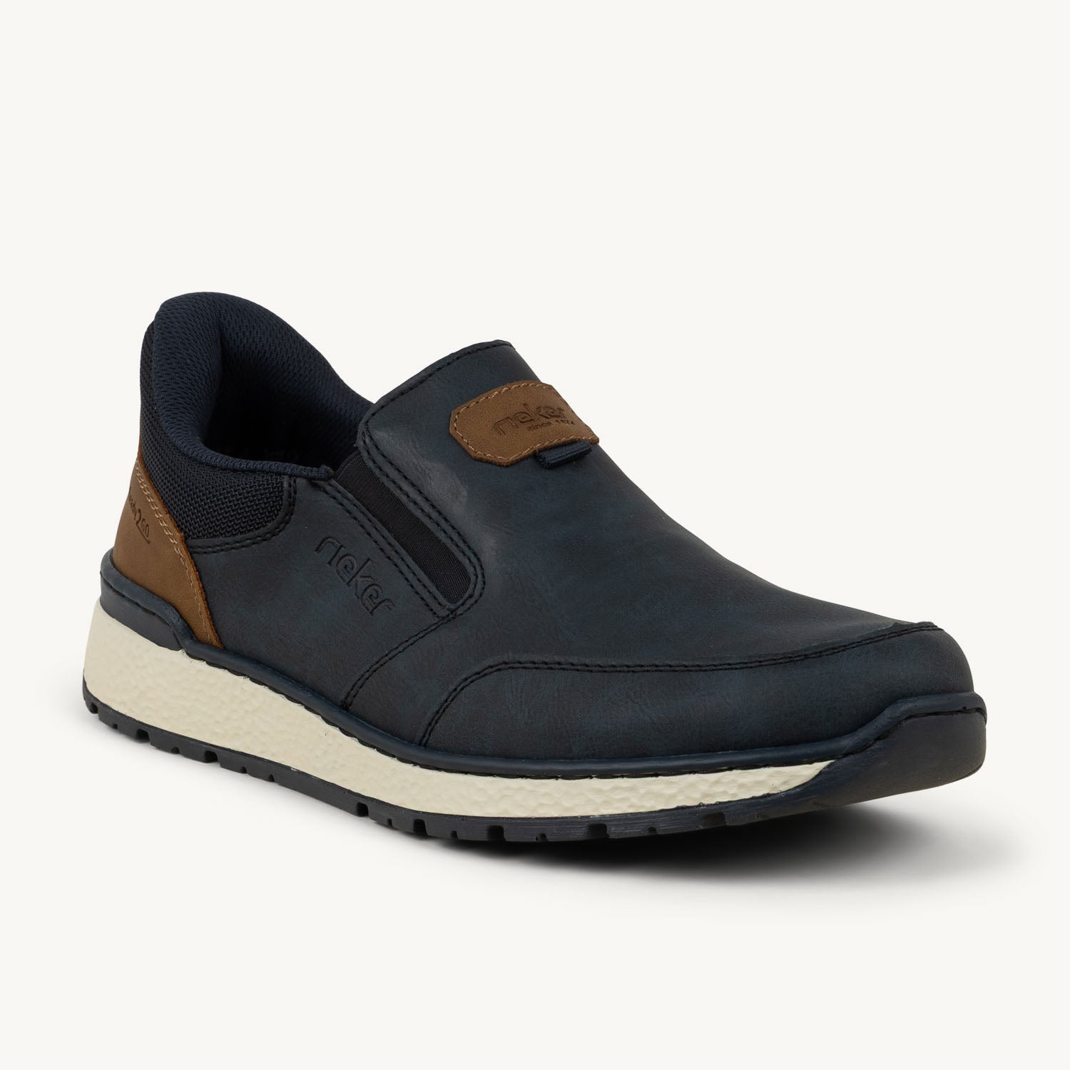 Mocassins Homme RIEKER B9057 - RIENON Bleu