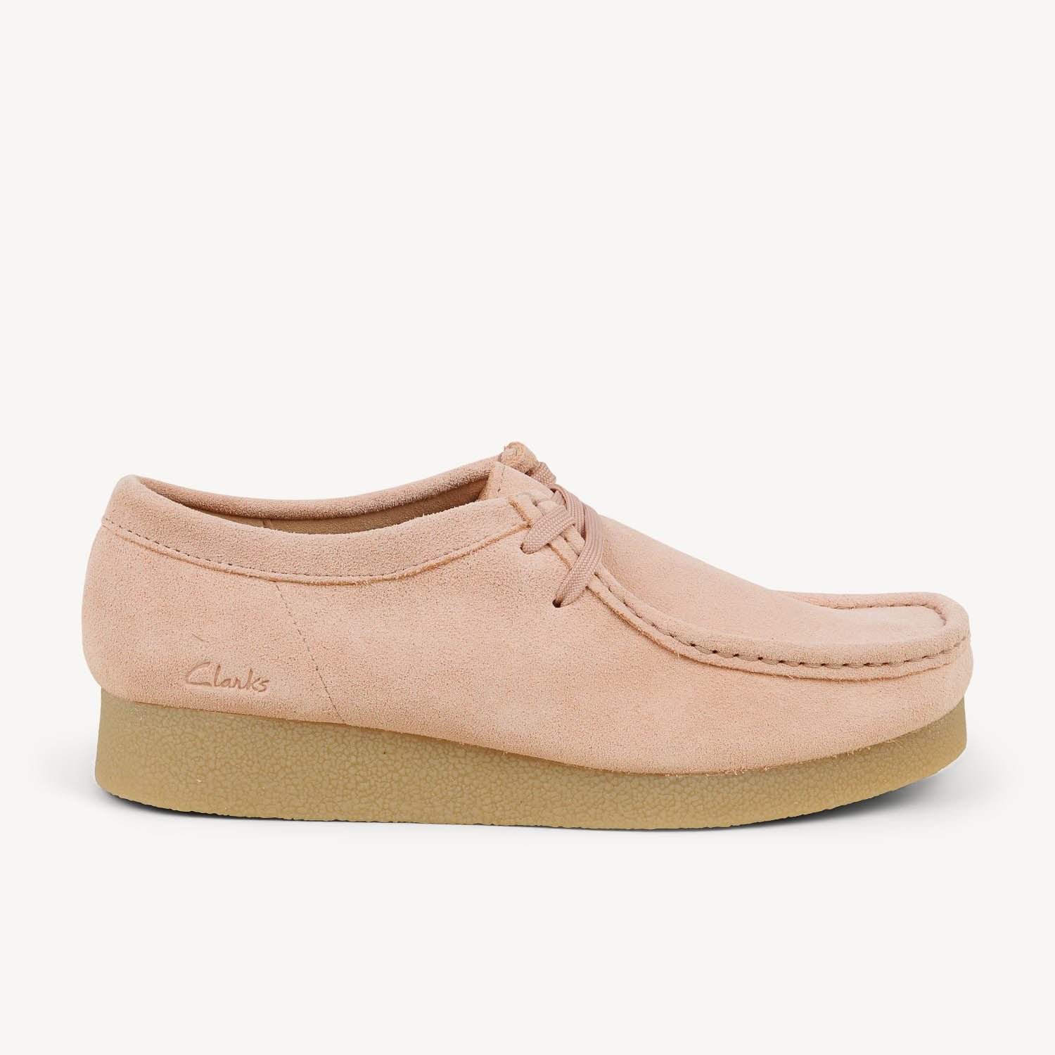 Derbies Femme CLARKS WALLABEE EVO Rose