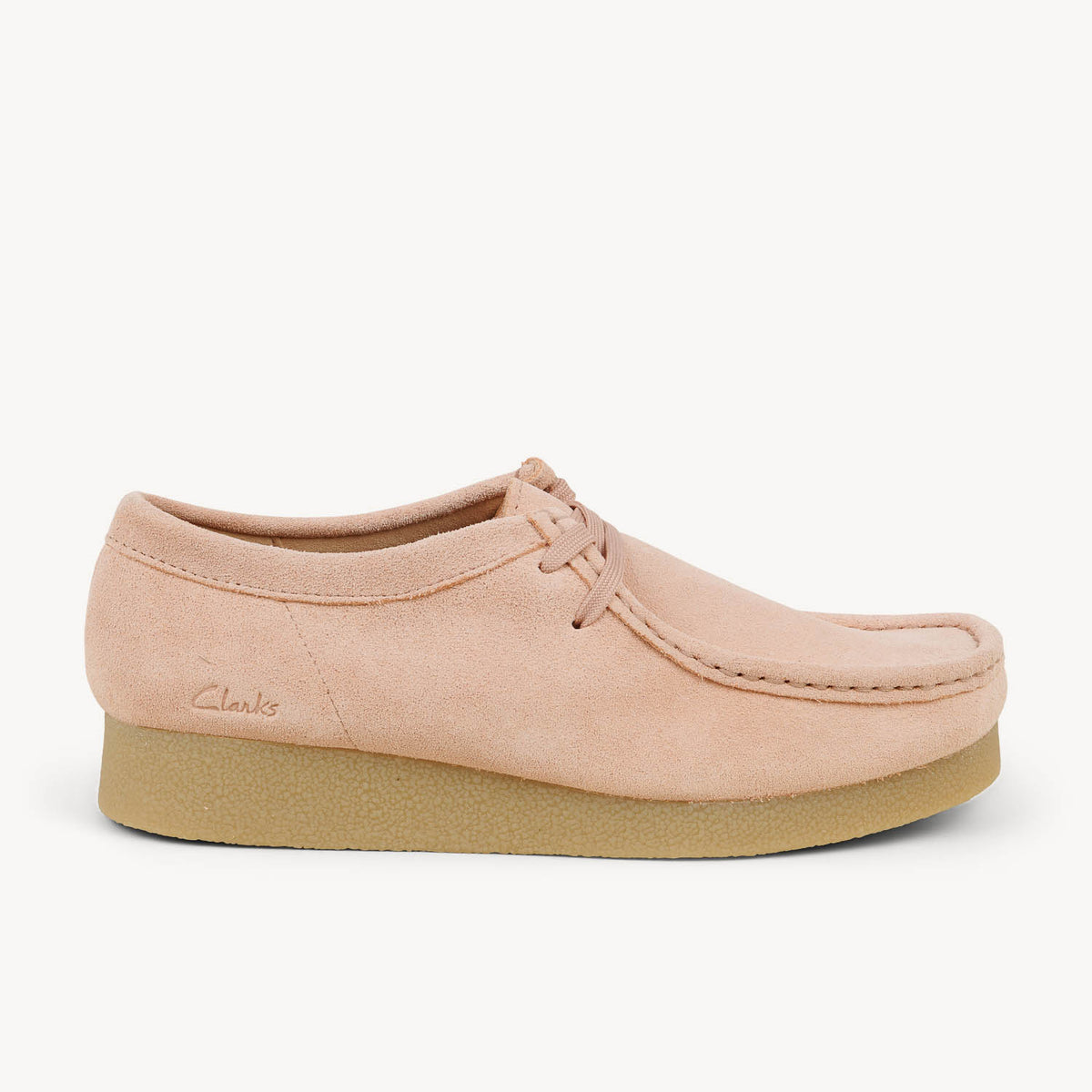 Derbies Femme CLARKS WALLABEE EVO Rose