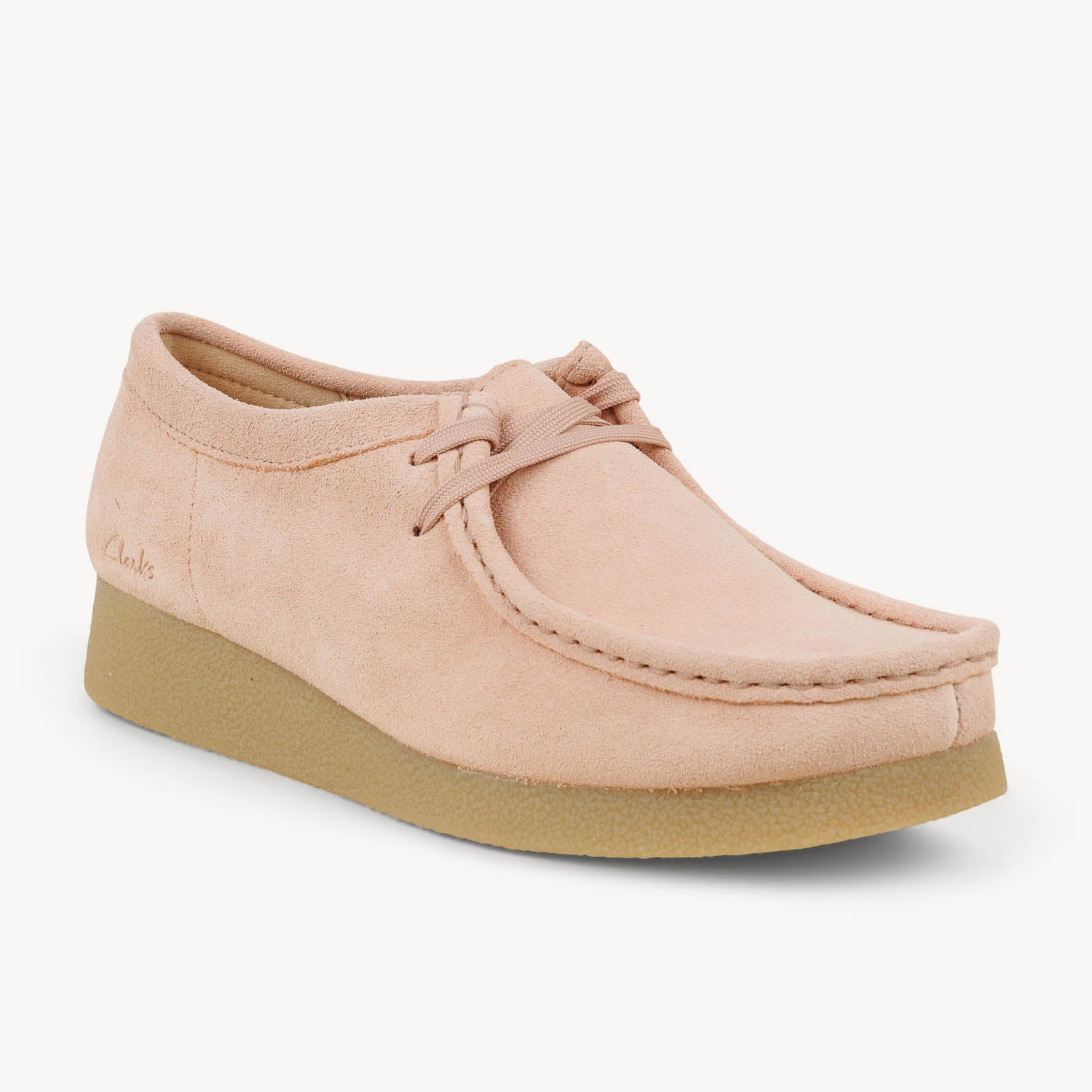Derbies Femme CLARKS WALLABEE EVO Rose