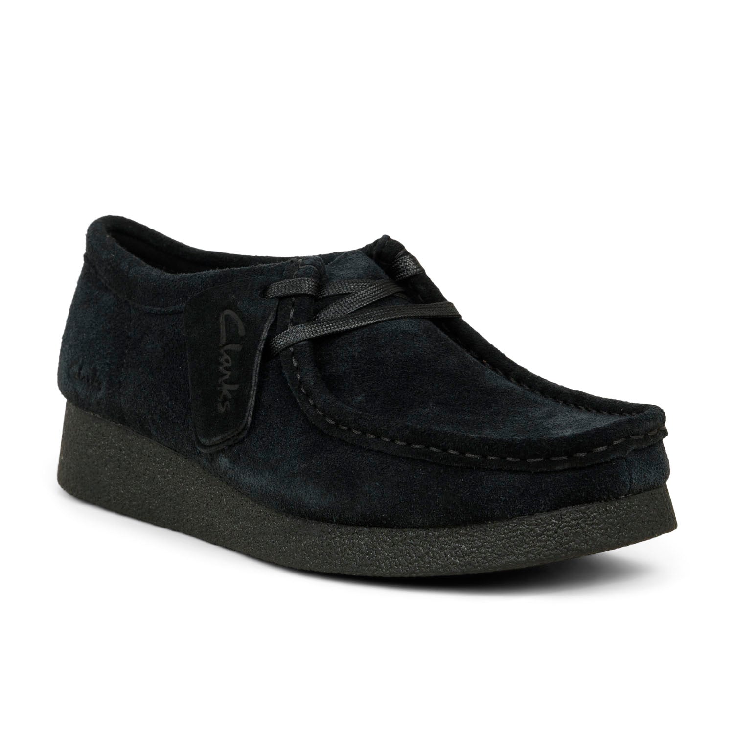 Derbies Femme CLARKS WALLABEE EVO Noir