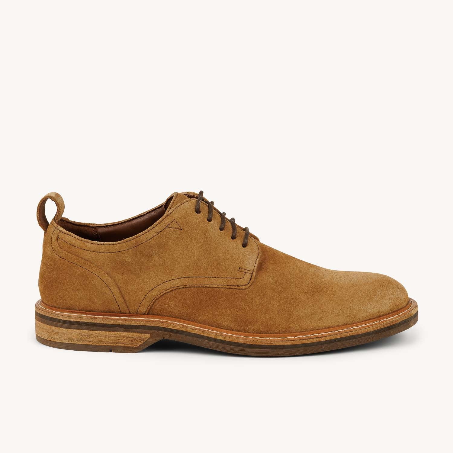 Derbies et Richelieus Homme CLARKS ALDWIN Beige