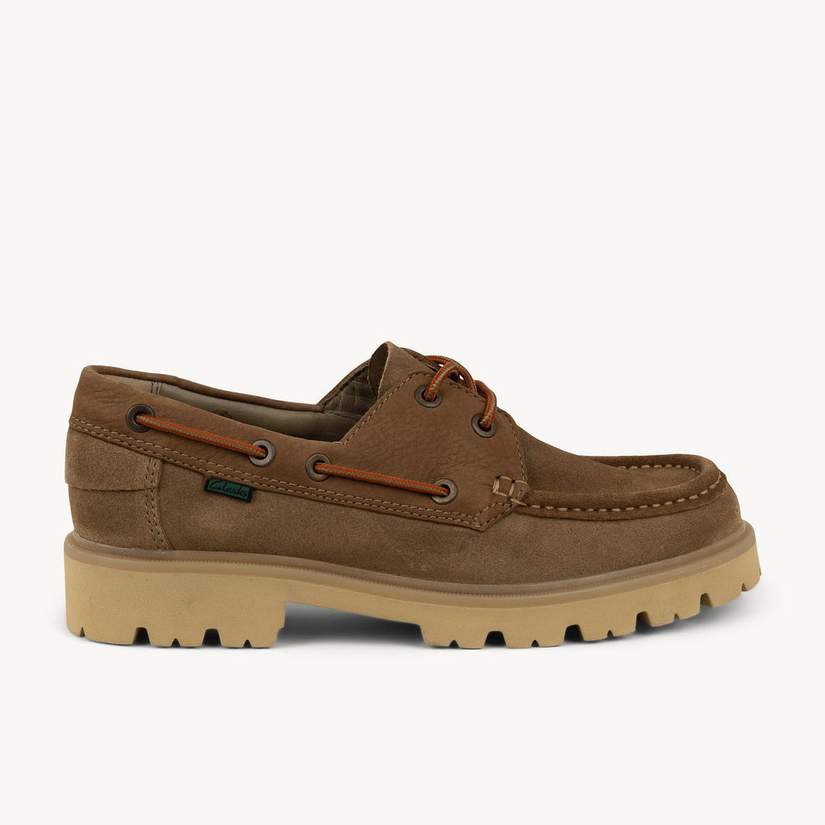 Chaussures bateau Homme CLARKS 26186178 CLEYHILL BOAT Marron