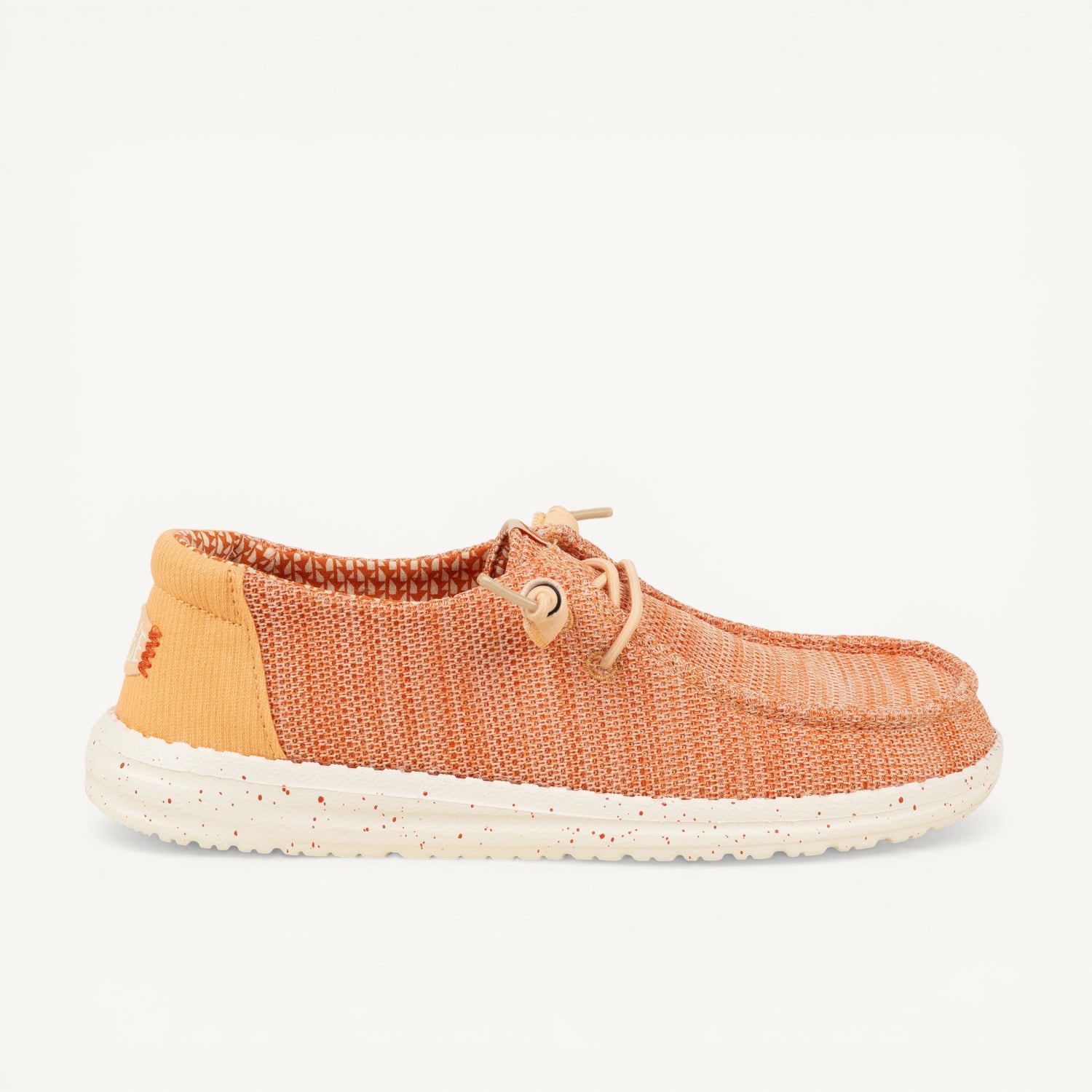 Chaussures bateau Femme DUDE WENDY STRECH SOX Orange